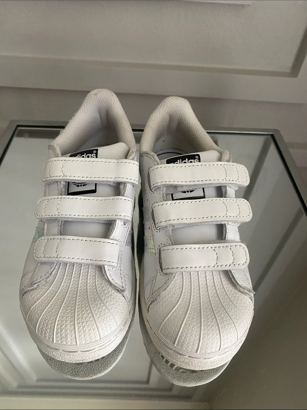 Kids Adidas Originals Superstar CF C tennis 12.5